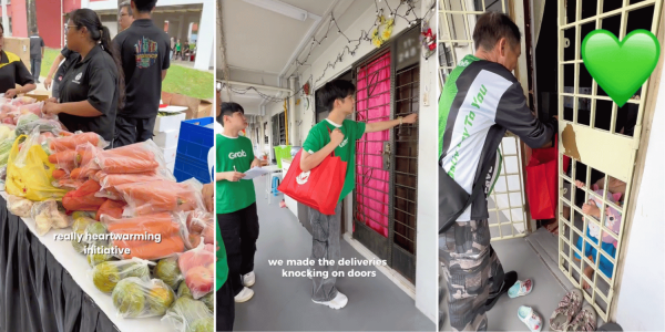 100 Grab partners spread Ramadan cheer, deliver S$11K in groceries & vouchers to 400 low-income families