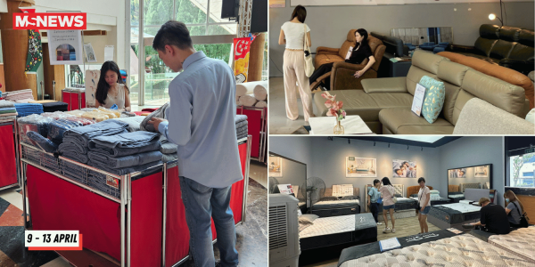 Four Star has bed frames & sheet sets from S$57 at its 57th anniversary sale