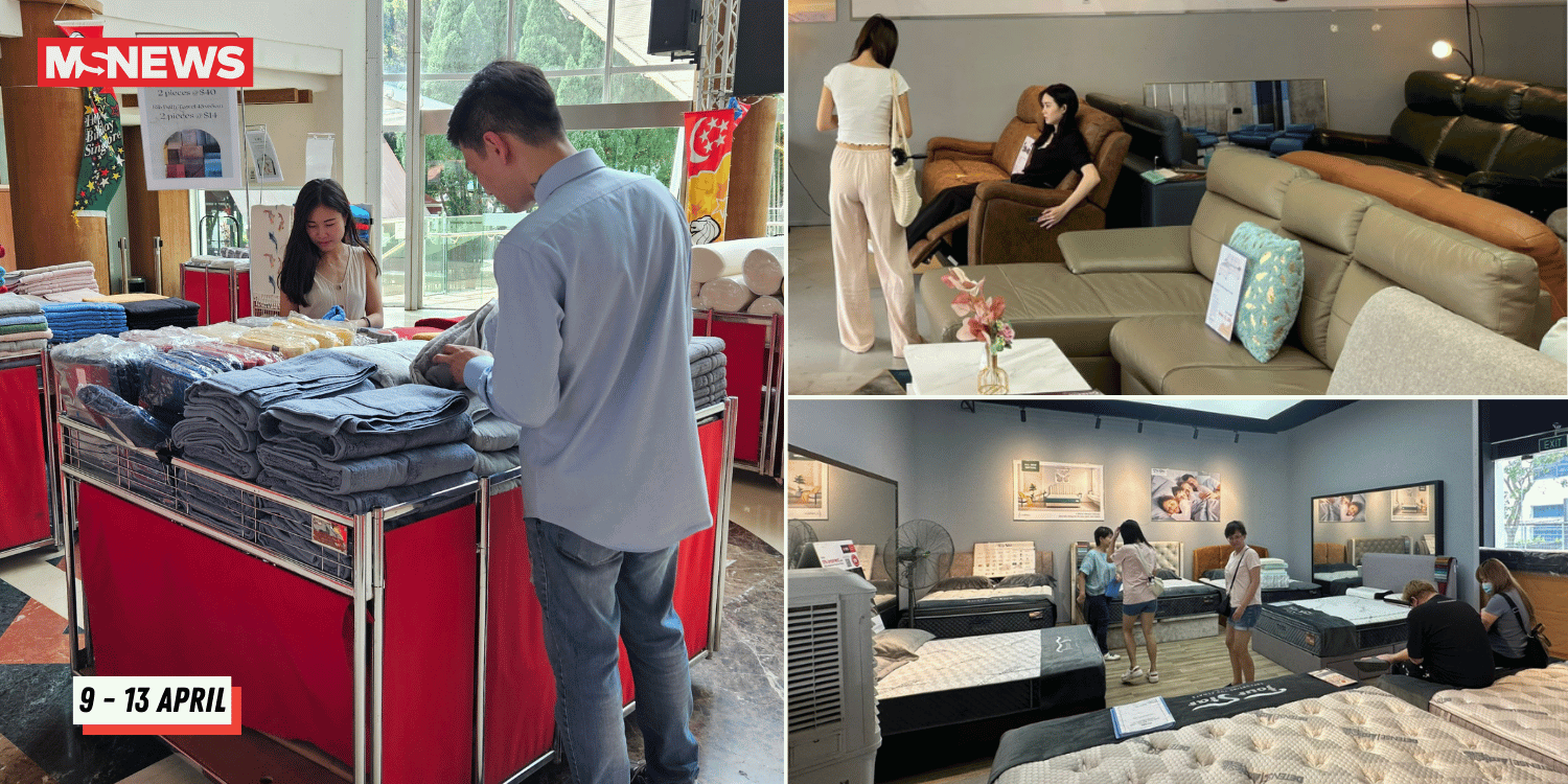 Four Star has bed frames & sheet sets from S$57 at its 57th anniversary sale